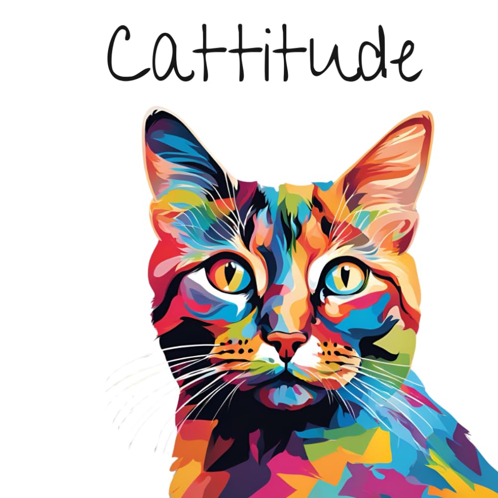 Cattitude: A coloring book for Cat Lovers
