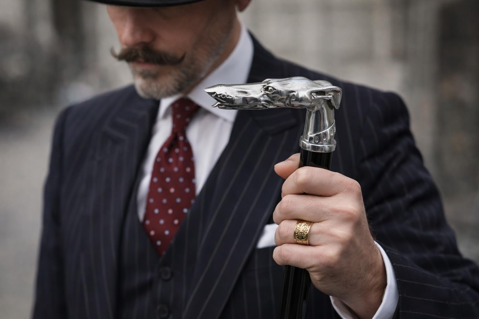 CAVAGNINI Bastone da Passeggio Personalizzato Testa Levriero Peltro | Incisione Nome Inclusa | Fatto a Mano in Italia | Regalo Lusso Pensionamento Nonno Papà Sposo | 97cm 5 Colori Disponibili