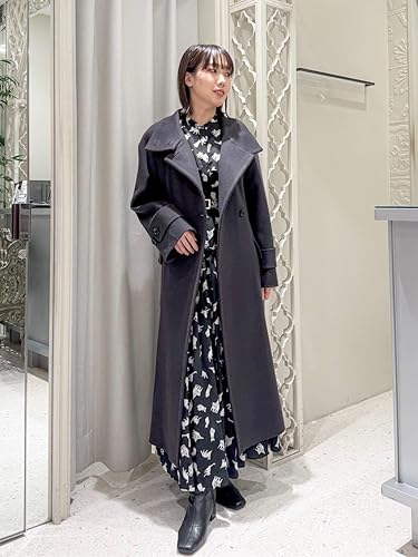 Amazon | [グレースコンチネンタル] ｺｰﾄ 2024AWｳｰﾙｶｼﾐﾔﾘﾊﾞｰｺｰﾄ