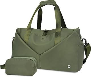 20 inch Gym Bag for Women with Wet Pocket & Shoe Compartment