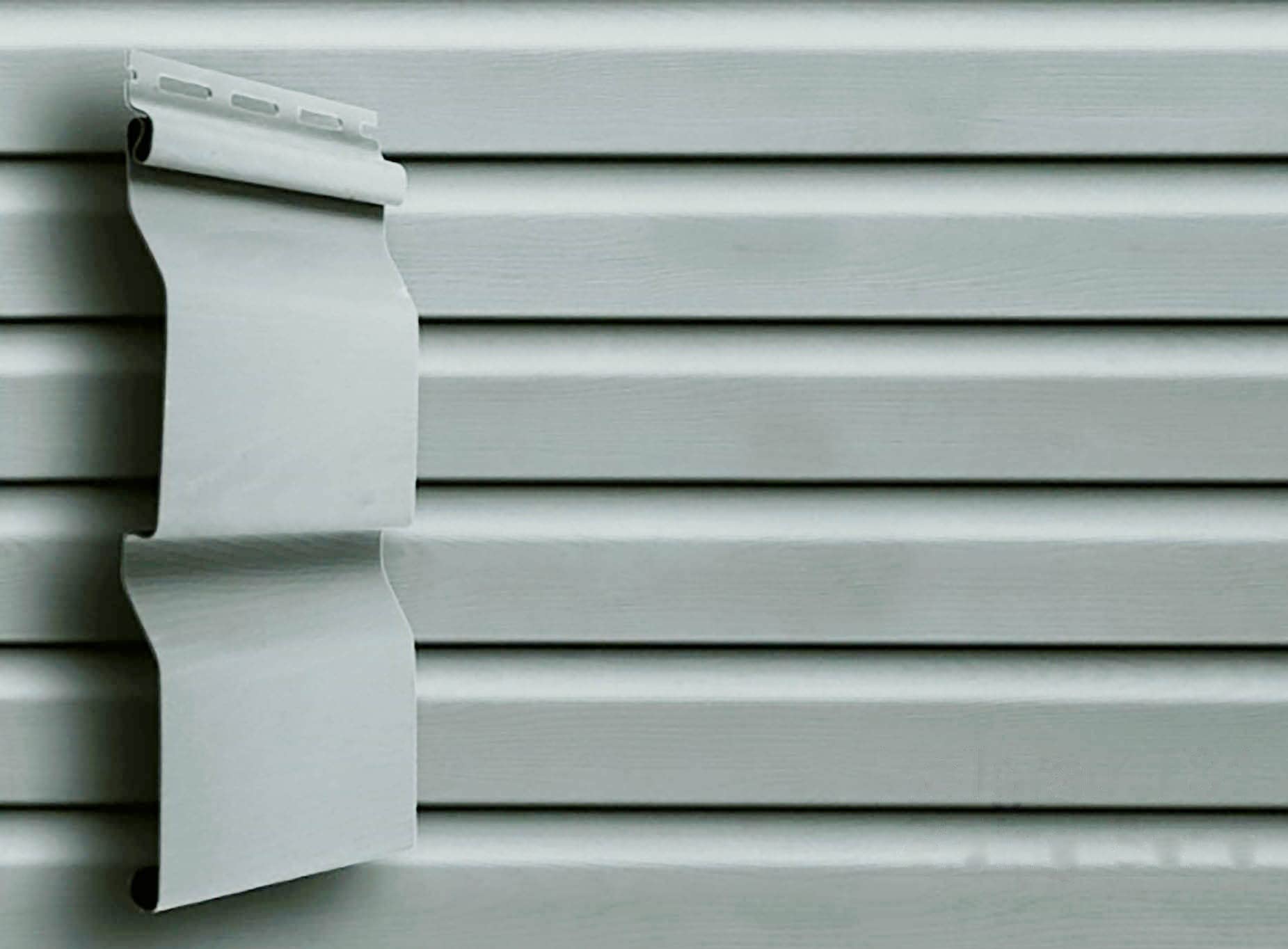 Fassadenpaneele Hellgrau Premiumoptik Kunststoffpaneele Fassadenverkleidung Giebelverkleidung Chaletverkleidung Klinkerfassade Mobilheim (Paneele Hellgrau T01 1,83 x 0,23m))