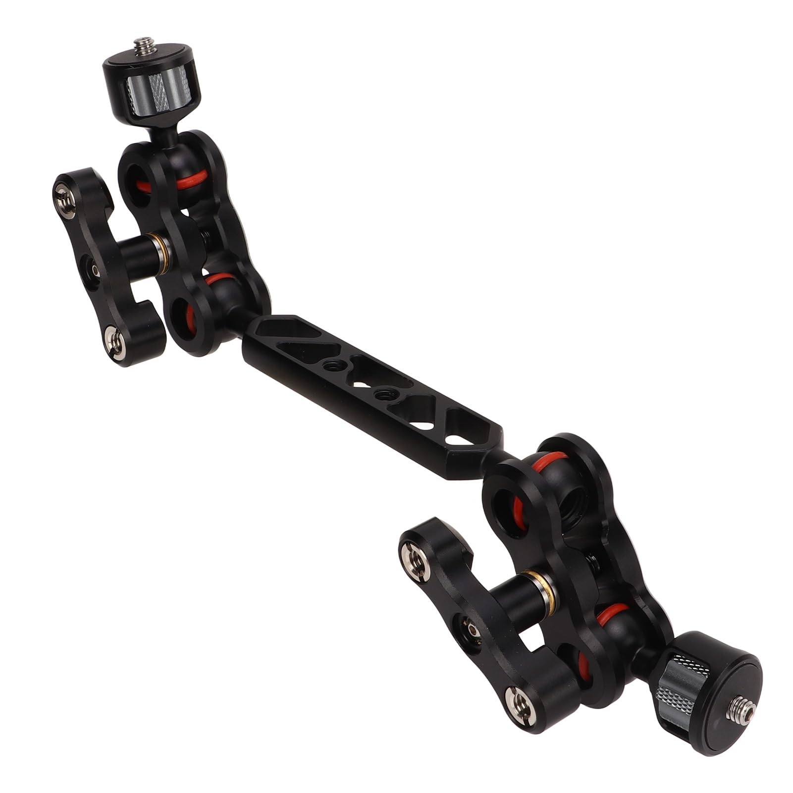 Brazo Mágico Articulado Soporte de Cámara con Súper Abrazadera Abrazadera de Montaje de Cámara Brazo Articulado 11'' Barra de Brazo de Extensión de Montaje de Cámara Brazo Mágico de Fricción Articulad