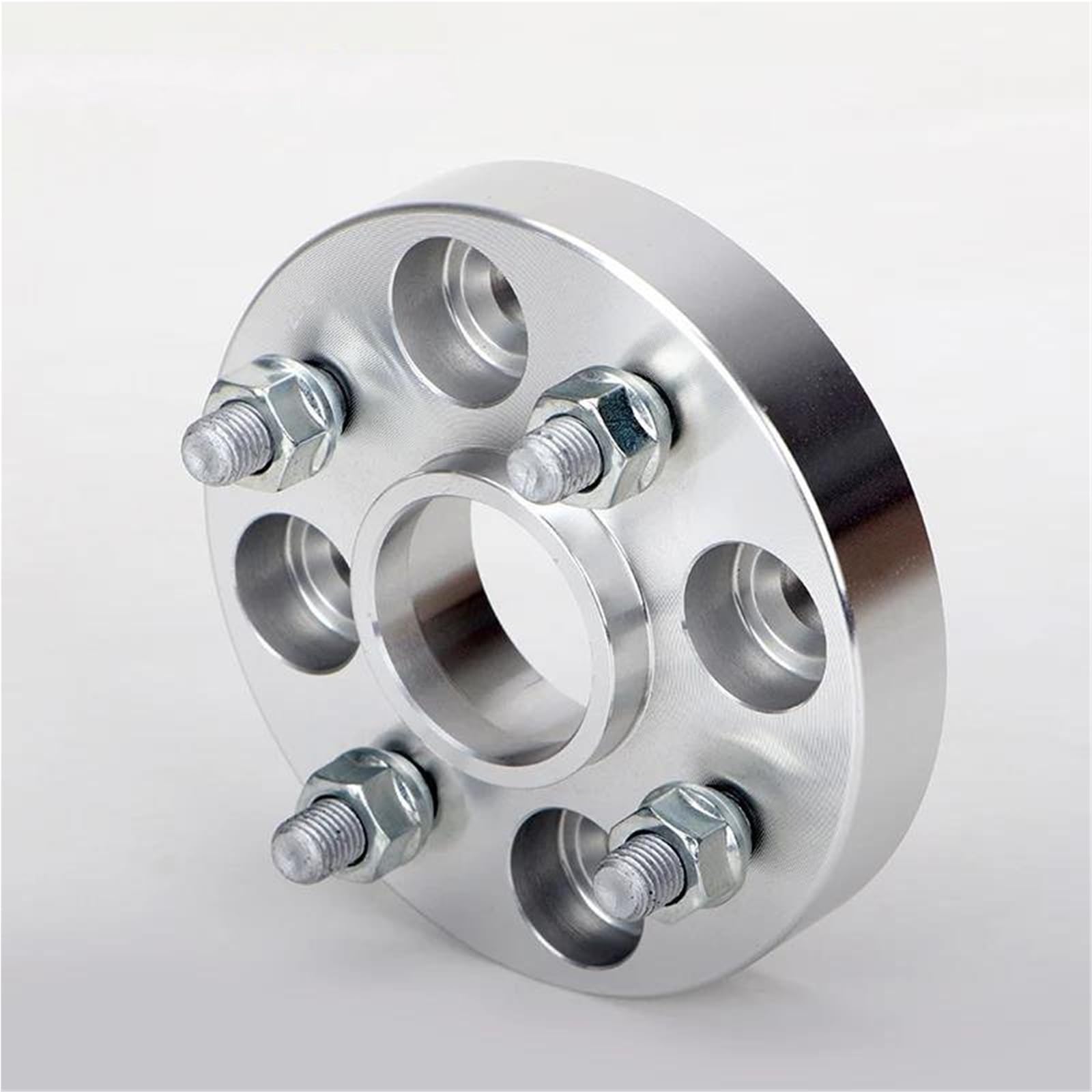 2pcs 20-50mm PCD 5x120 CB 72.56mm Adaptateur De Voiture Entretoise Roue Pour Land Rover Pour Range Sport 2005-2019(2PCS 50mm Silver)