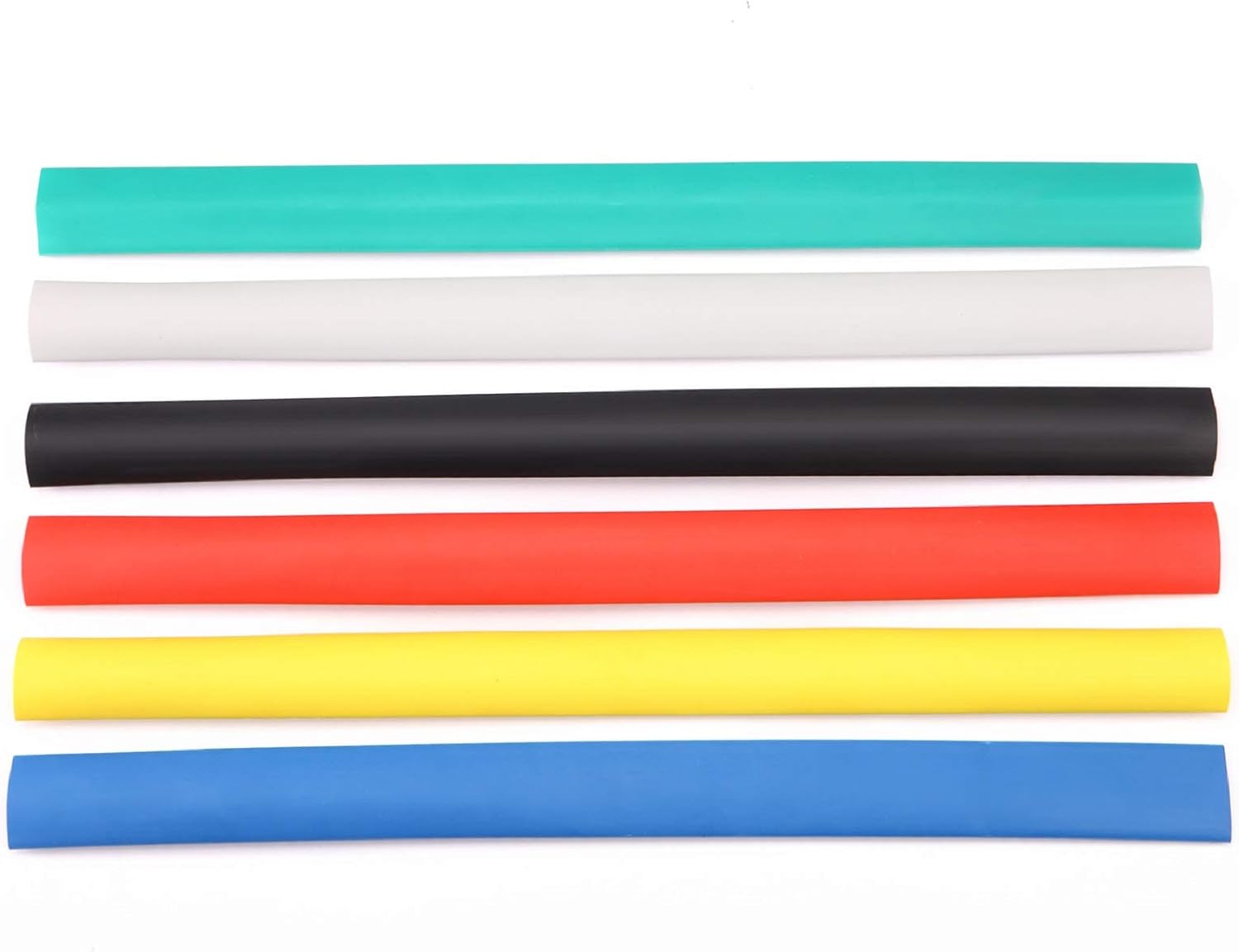 2 Pack 3/4'' Heat Shrink Tube 3:1 Adhesive-Lined Heat Shrinkable Tubing Black&RED 4Ft