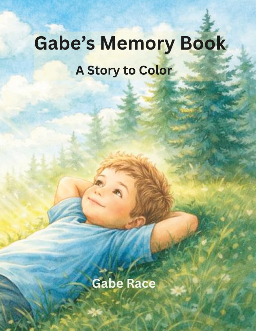 Gabe's Memory Book: A Story to Color (My Favorite Things)