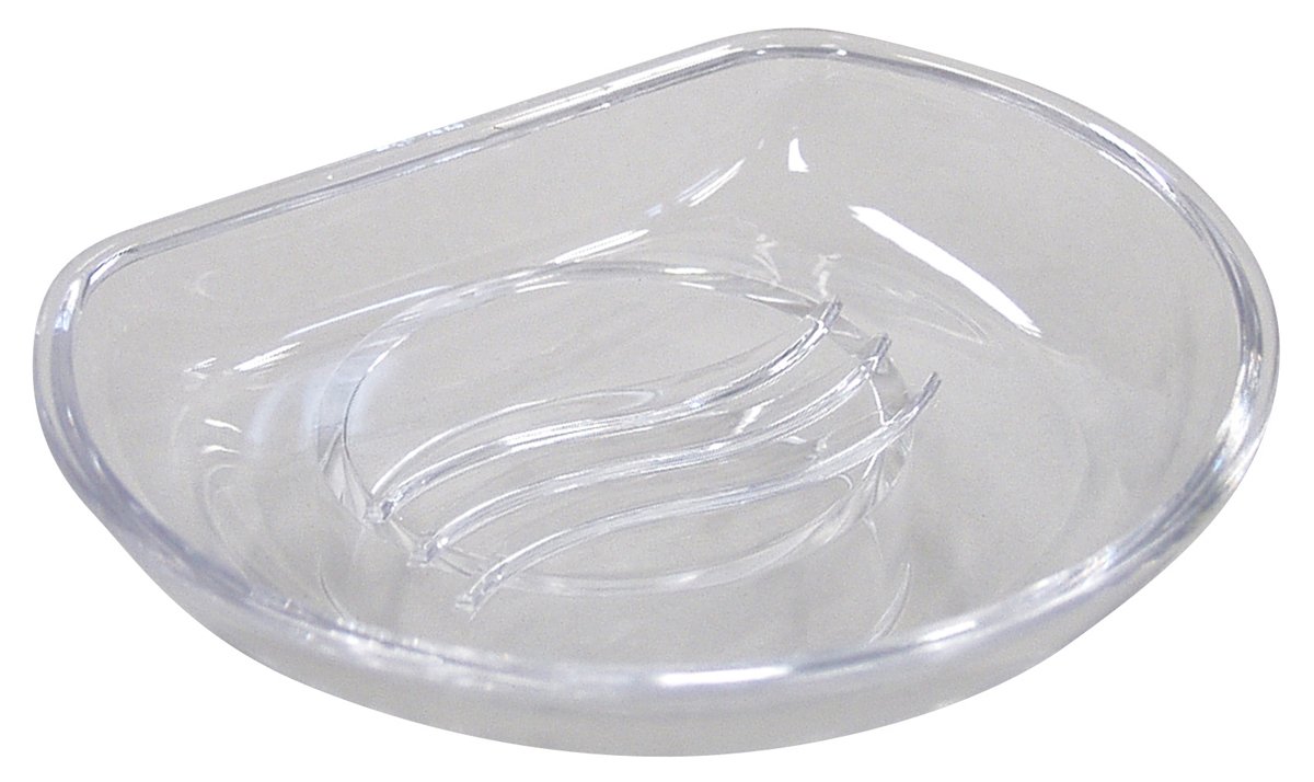 Inda Colorella Bacinella Portasapone In Plastica, Finitura Trasparente Codice Prod: R01110