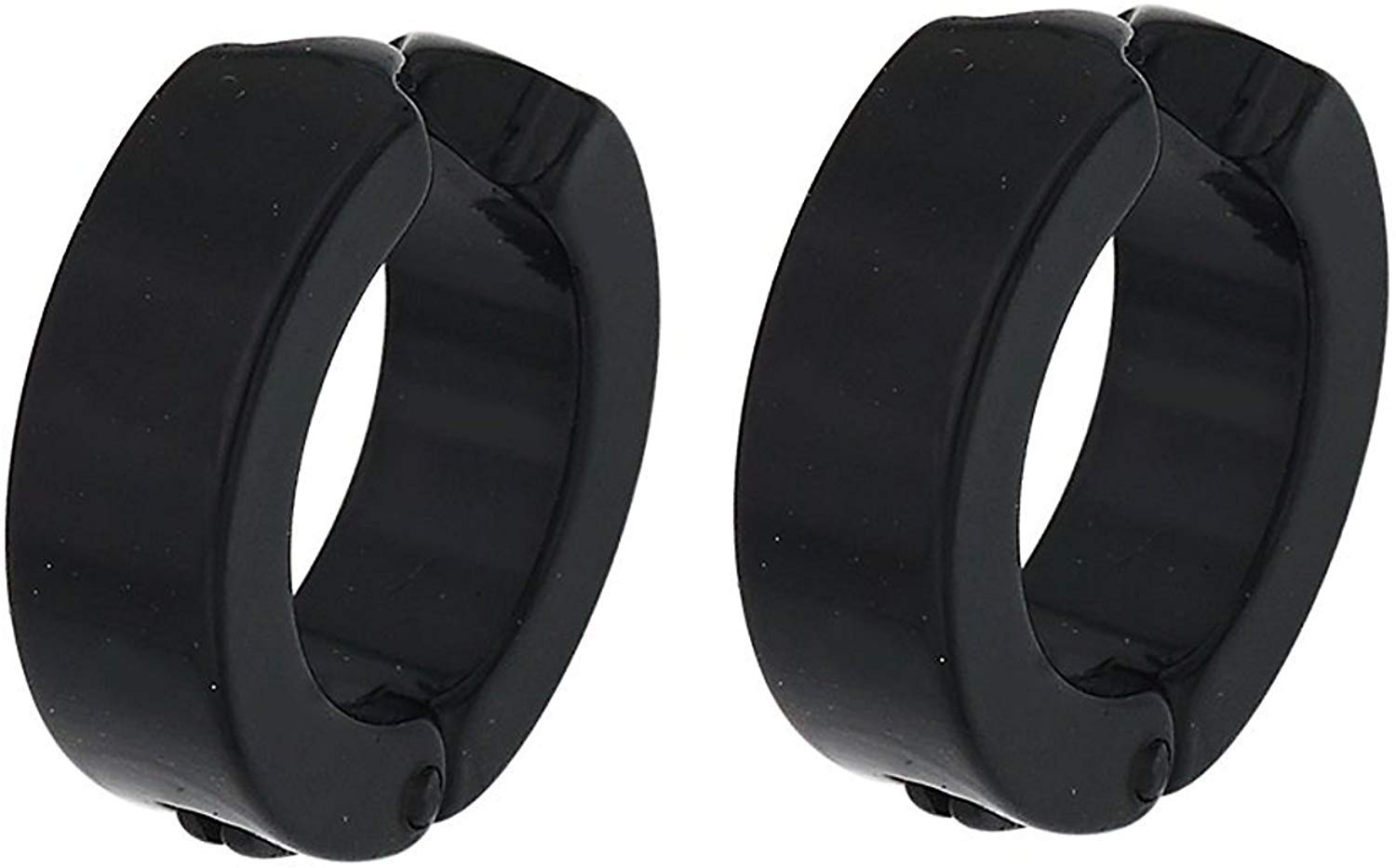 Salman Khan Inspired Non Pierced Black Colour KAJU Bali Earring for Men Boys Order Now-image-45