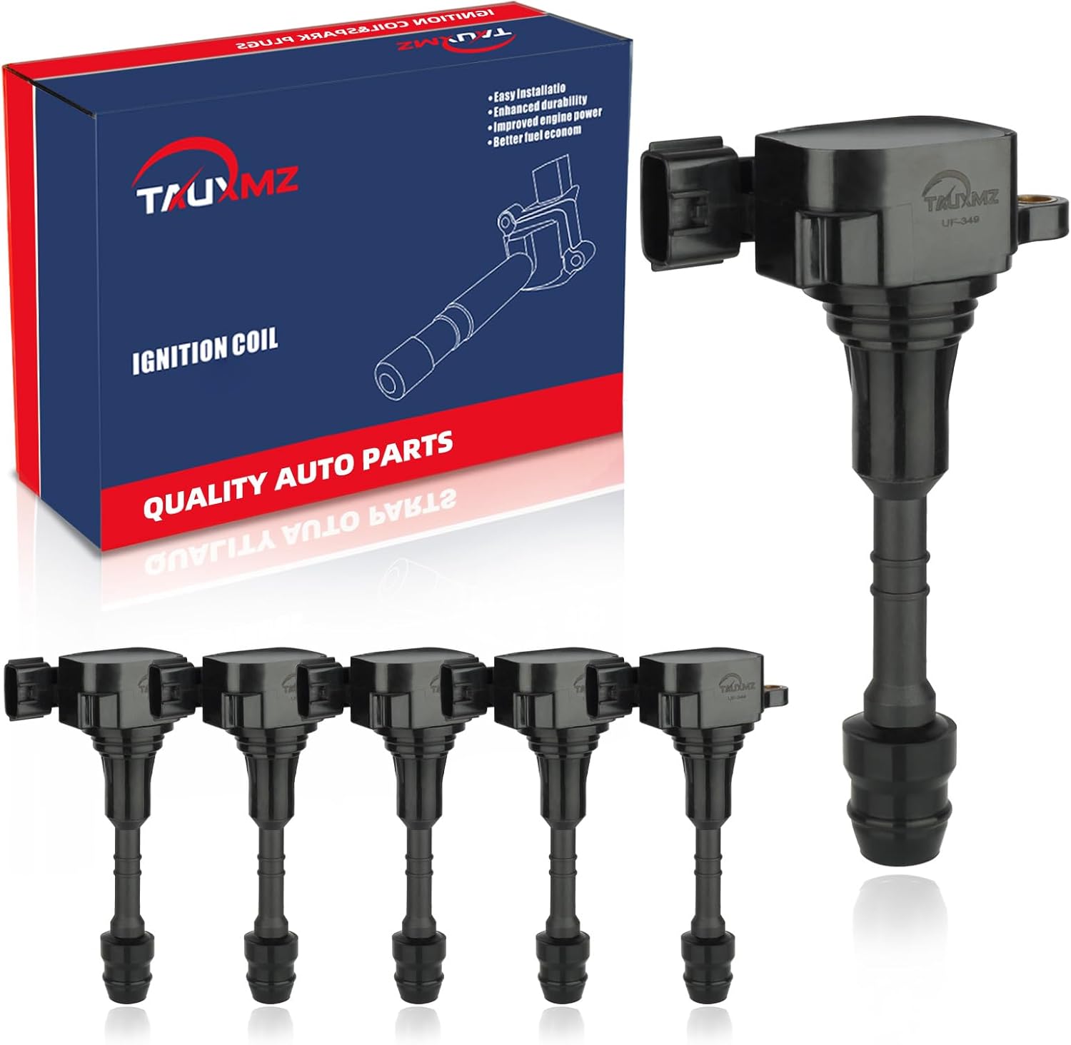 Ignition Coil Pack of 6,UF349 Ignition Coils for Nissan Maxima Pathfinder Altima