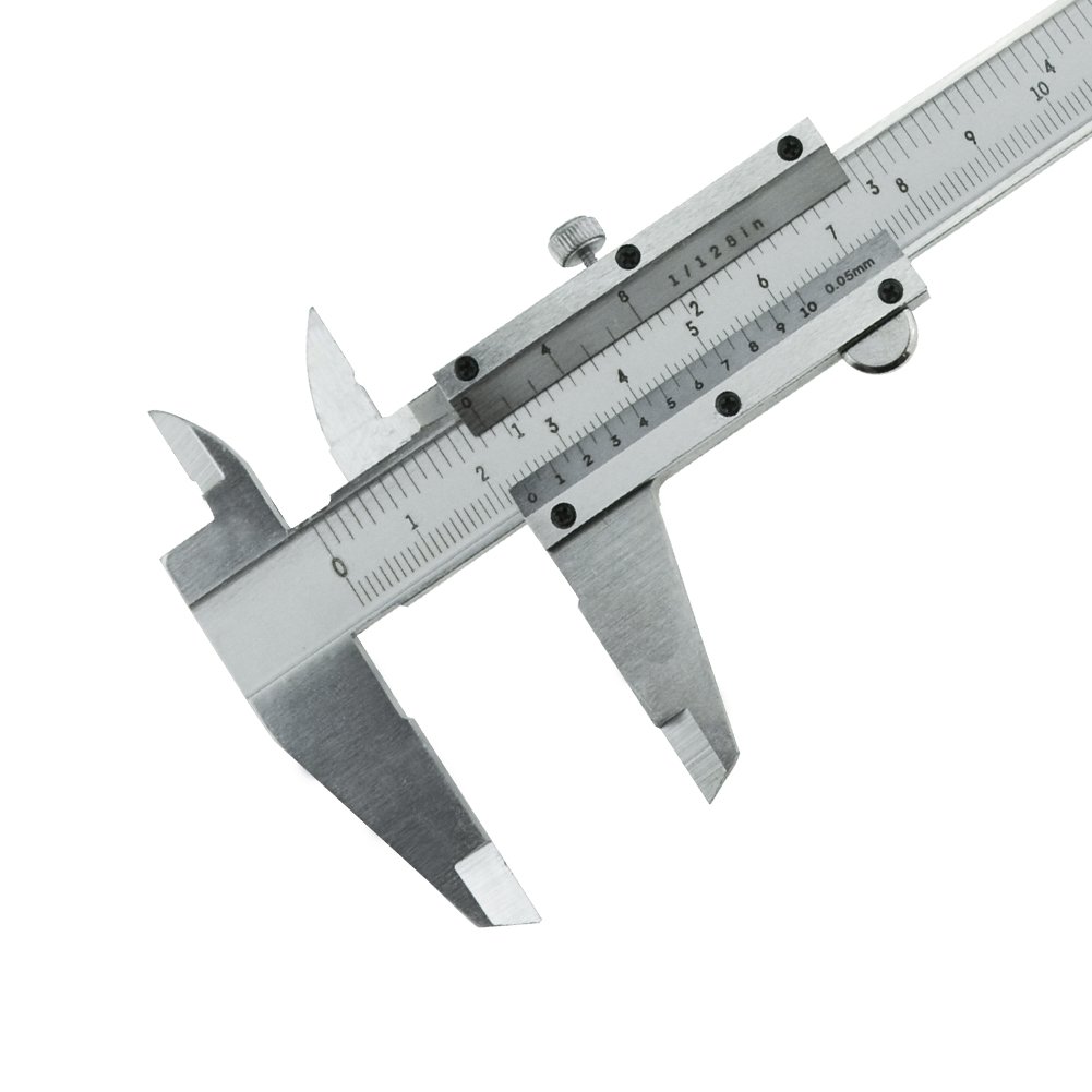6 Inch Stainless Steel Vernier Calipers - Precision Measuring Tool -7