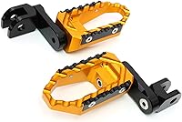 Vista 22 de MC MOTOPARTS Estriberas extendidas Black Rider Wide Touring de 0.984 in compatibles con Razor SX125 SX350 SX500