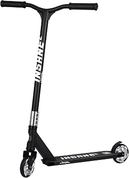 Pro Stunt Kick Scooter with Freestyle BMX Handlebars with 110mm Wheels & ABEC-9 and 88A high Elastic PU Wheels with Aluminum hubs