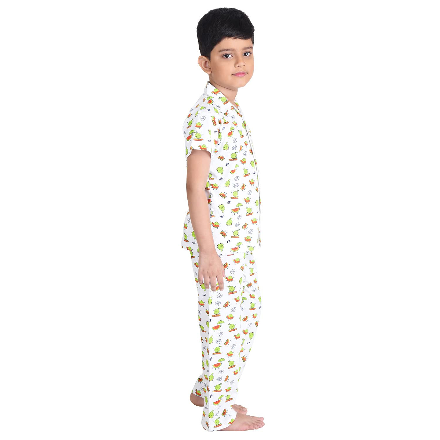 Clothe Funn Set da notte in cotone per ragazzi
