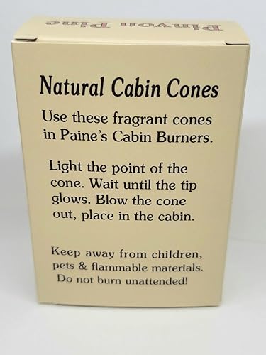 Miniatura 3 de Balsam Fir #25 Incienso Log Cabin Conos Paine's Maine USA Árbol de Navidad Fogata
