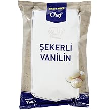 Metro Chef Sugary Vanillin, 1 kg, Fine Pulverized White Crystalline Powder