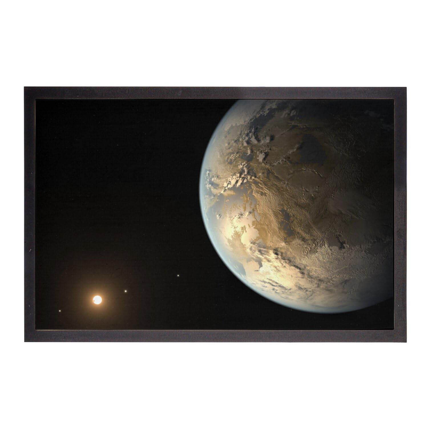 Paillasson système solaire idée cadeau pour fan d'astronomie