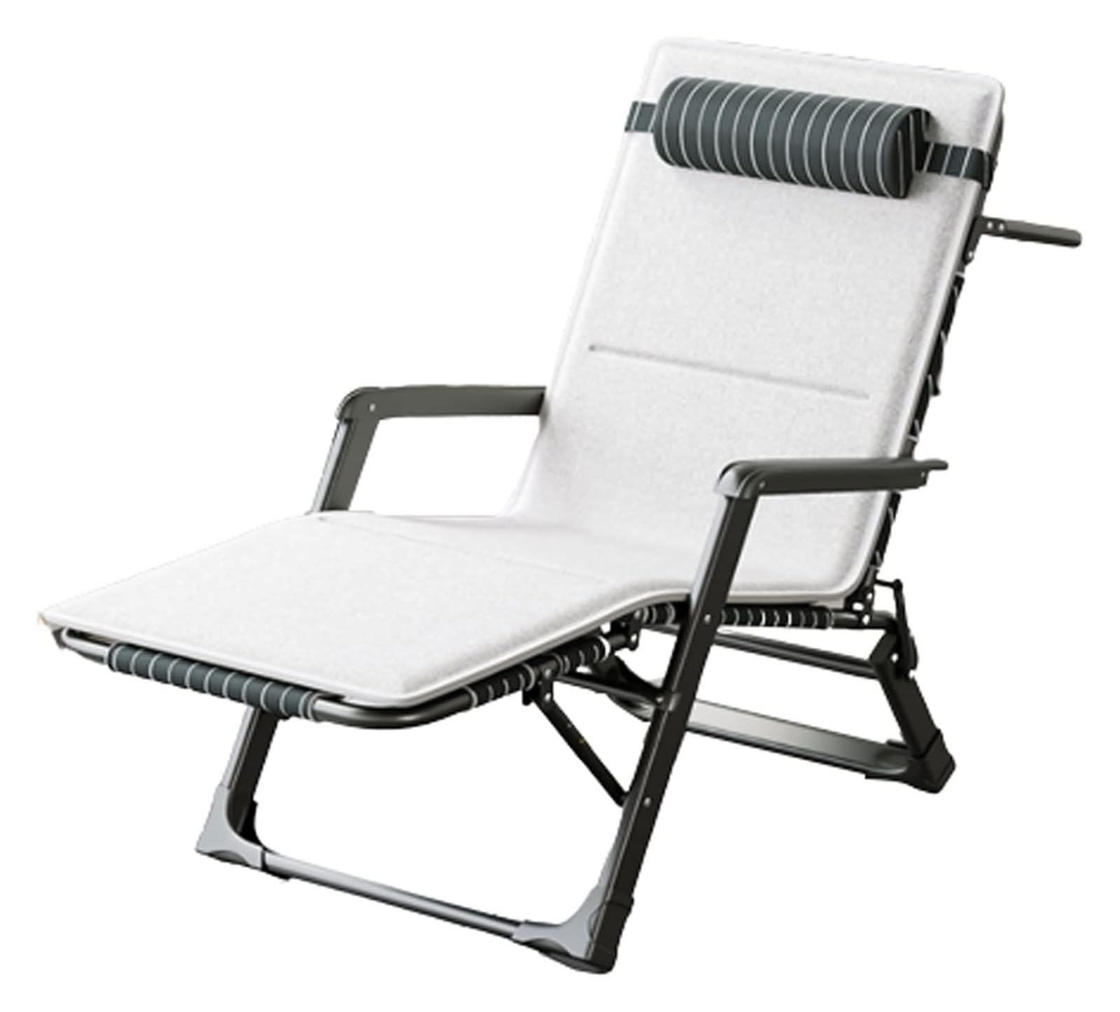Chaise longue pliante ergonomique pour soulager le dos sur la terrasse