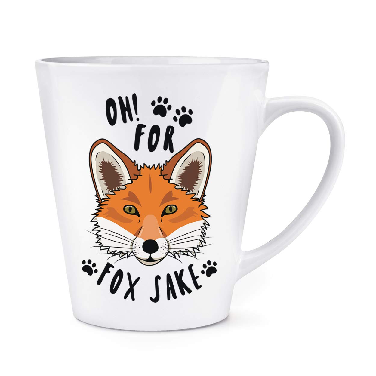Oh for Fox Sake 12oz Latte Mug Cup
