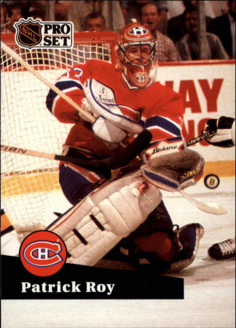 Amazon.com: Hockey NHL 1991-92 Pro Set #125 Patrick Roy #125 NM Canadiens :  Collectibles & Fine Art