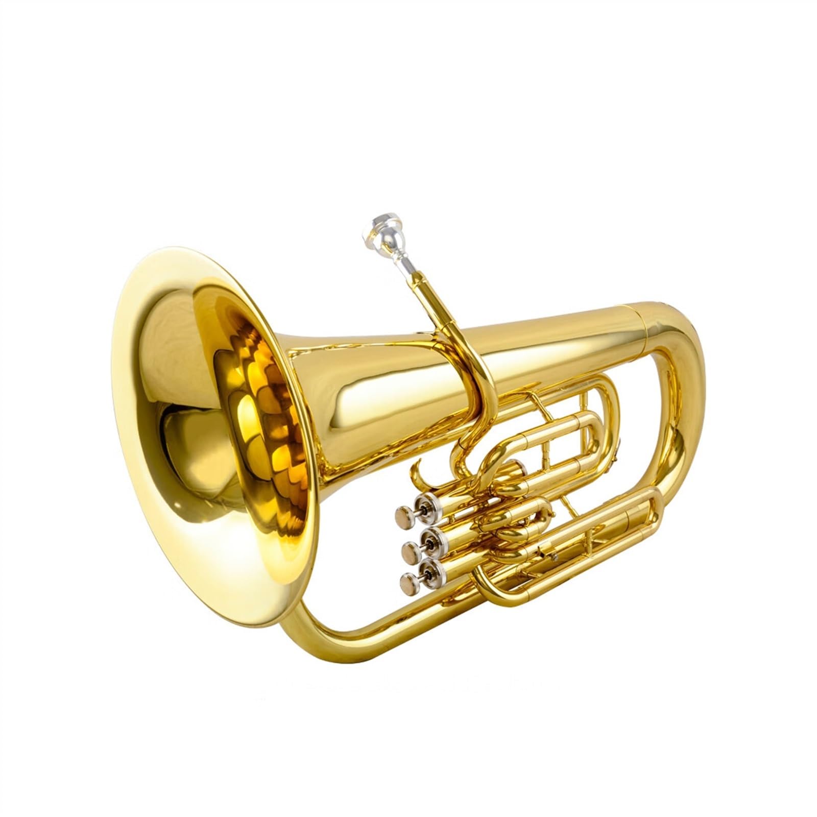 Euphonium Instrumenty B-durowy, Trzykolorowy, Złoty Zespół Euphonium Dla Początkujących