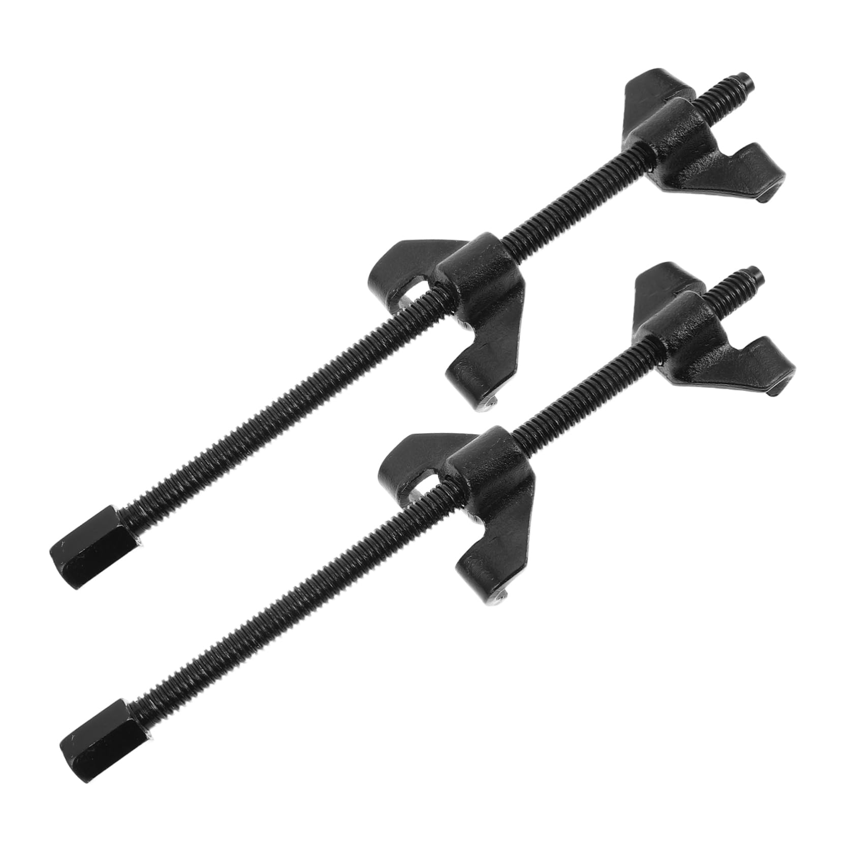 Hemobllo 2pcs Spring Compression Tool for Easy Vehicle Maintenance Ergonomic Handle for Comfortable Grip Rapid Coil Spring Removal Versatile for Various Models