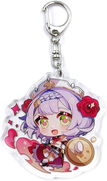 Genshin Impact – Porte-clé Acrylique Paimon 9 Cm - Imagin'ères