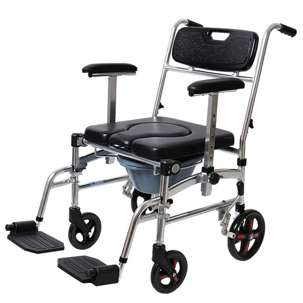 Buy XCY Practical Toilet Chair Drive Medical Commode Chair Aluminum