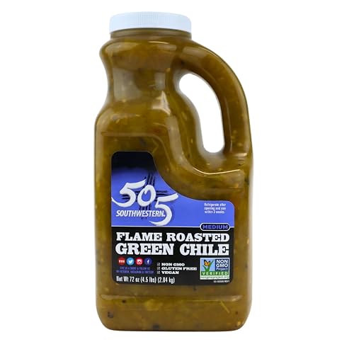 505 Southwestern Green Hatch Chile Foodservice 72 Ounce Bulk -