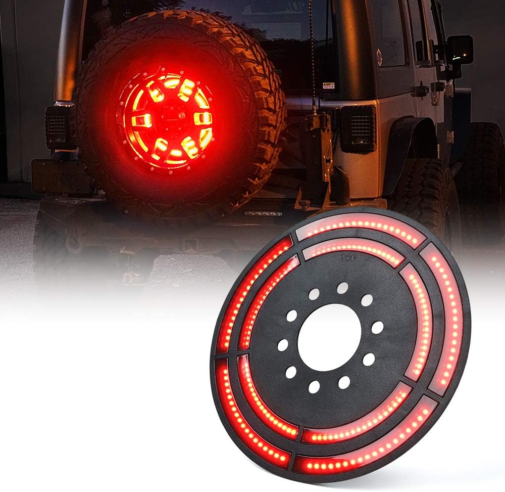 Xprite 14" Spare Tire Brake Light Compatible with 20072018