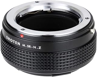 SHOTEN Adapter for MINOLTA MD MC SR Mount Lens to Nikon Z Mount Z6 Z7 Camera
