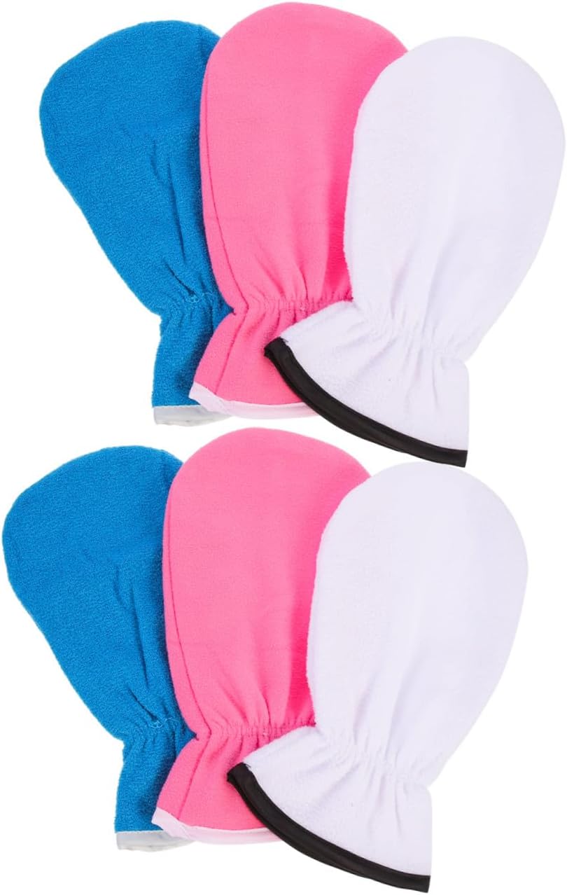 TEHAUX 3 Pairs Paraffin Wax Hand Spa Gloves Moisturizing Thermal Insulation Mittens for Women Hand Care Treatment at Home