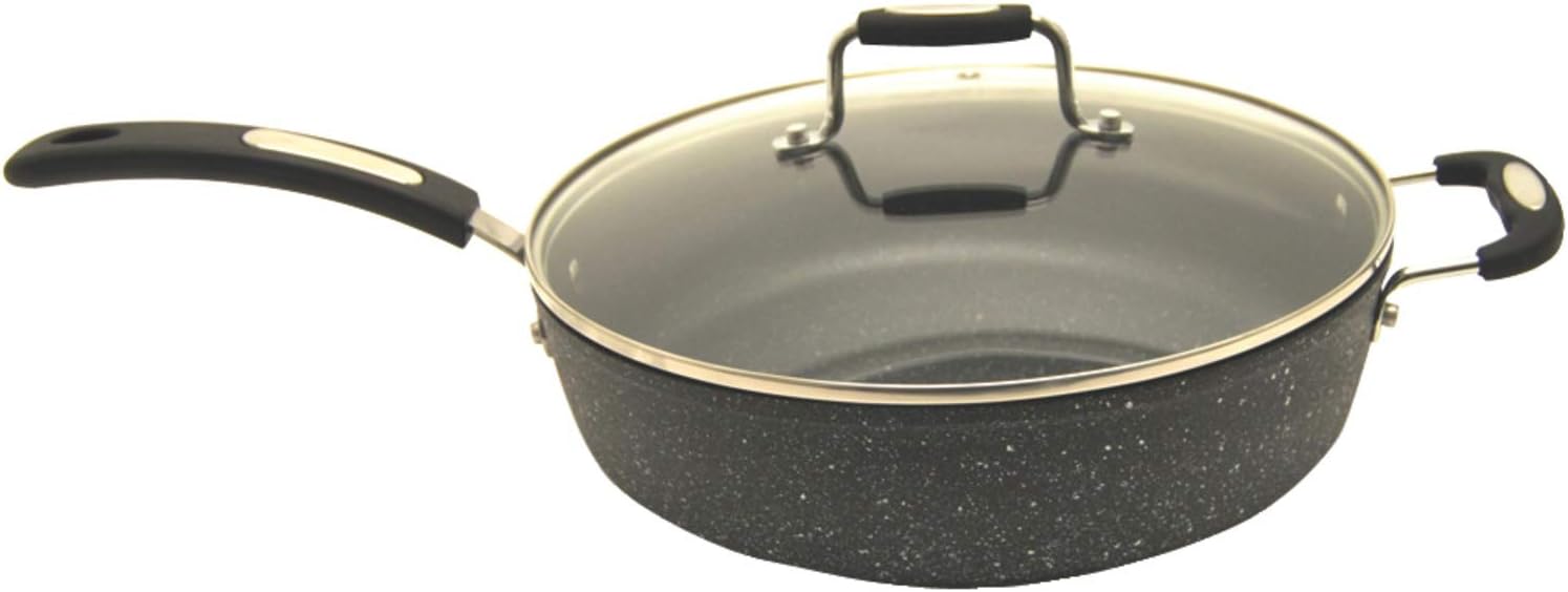 StarfritThe Rock 11" Deep Fry Pan with Lid