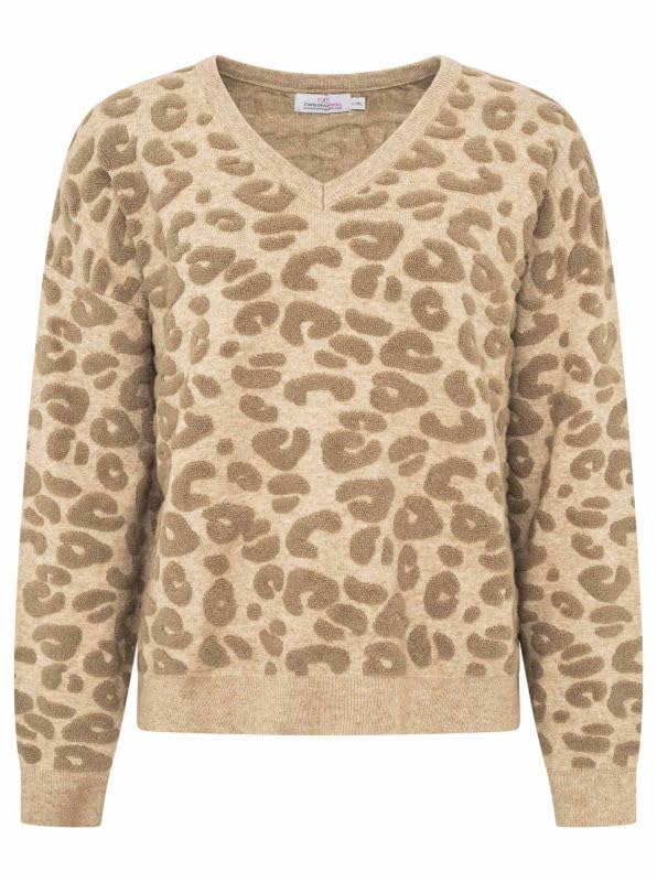 Zwillingsherz Damen Pullover – Strickpullover für Herbst & Winter, kuscheliger Übergangspullover, Strickmode in Größe S bis XXL