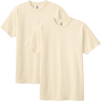 American Apparel Unisex Adult Heavyweight Cotton T-Shirt, Style G1301/G1301gd, Multipack