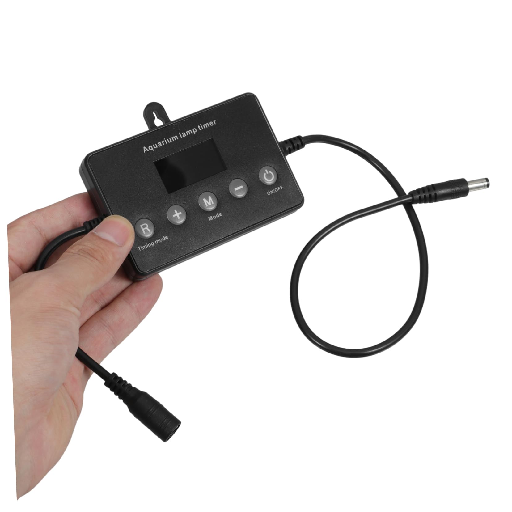 Uonlytech 3 Stücke Aquarium Licht Top Controller Aquarium Dimmer Weich Dimmbar Universal 12-24v Schwarz LCD Bildschirm