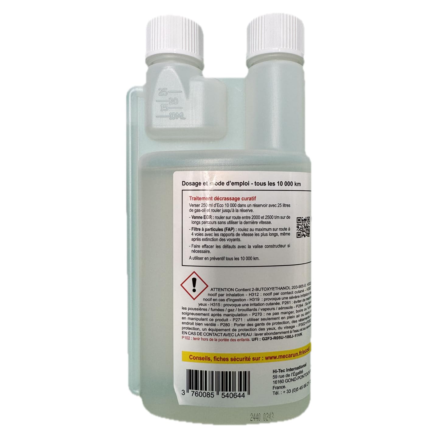 Mecarun ECO 10000 Diesel anti encrassement 500ml