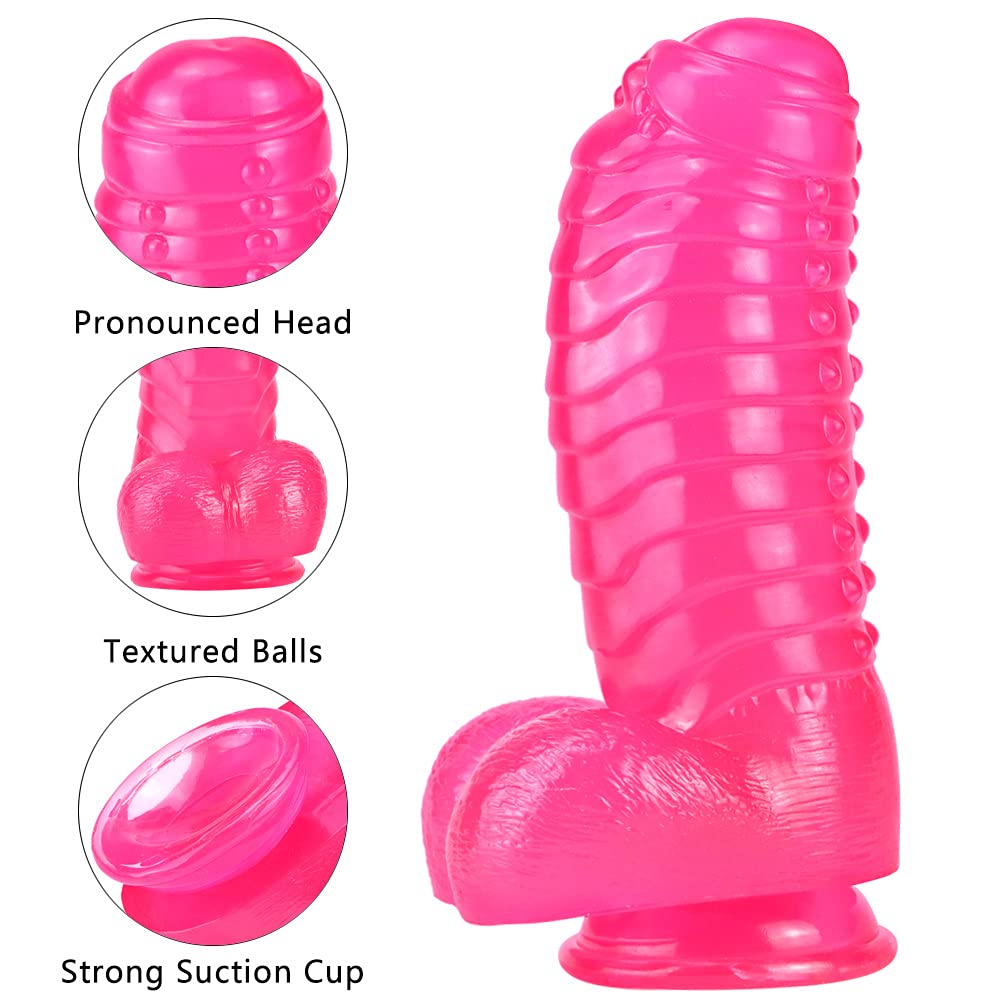 Plug Anal XXL Avec Ventouse - 9 X 6 Cm - Dilatation - Sextoy Unisexe - Neuf