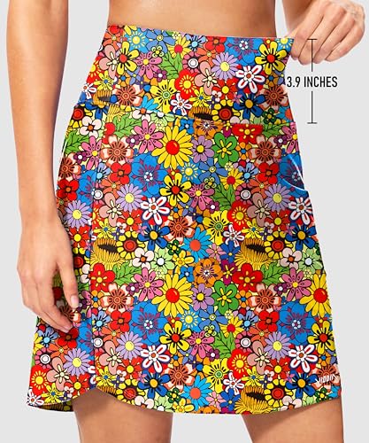 Image of Viodia Women's 18 inch /20 inch Long Swim Skirt High Waisted Modest Swimsuits Skirt Bathing Suit Tummy Control Swim Bottoms
