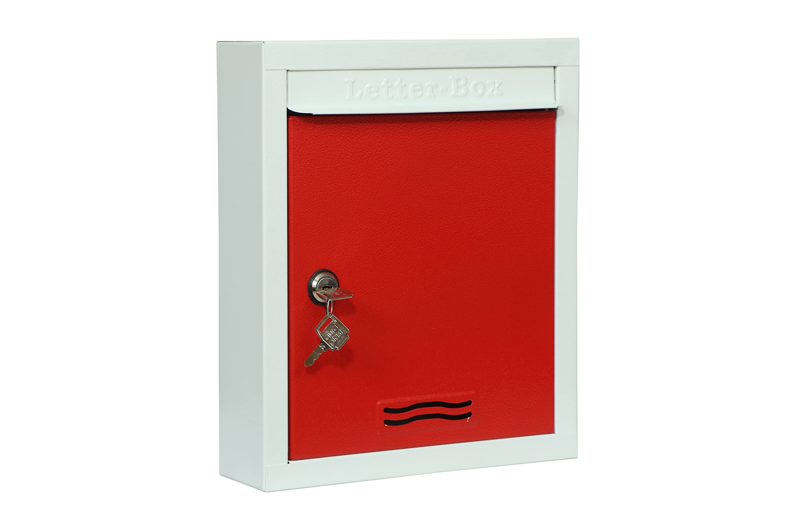 Aura Plast All in 1 Multipurpose Letter, Suggestion, Complaint, and Donation Box | Lock Table Top | Wall Mount (Red, Export Quality)-picture-23