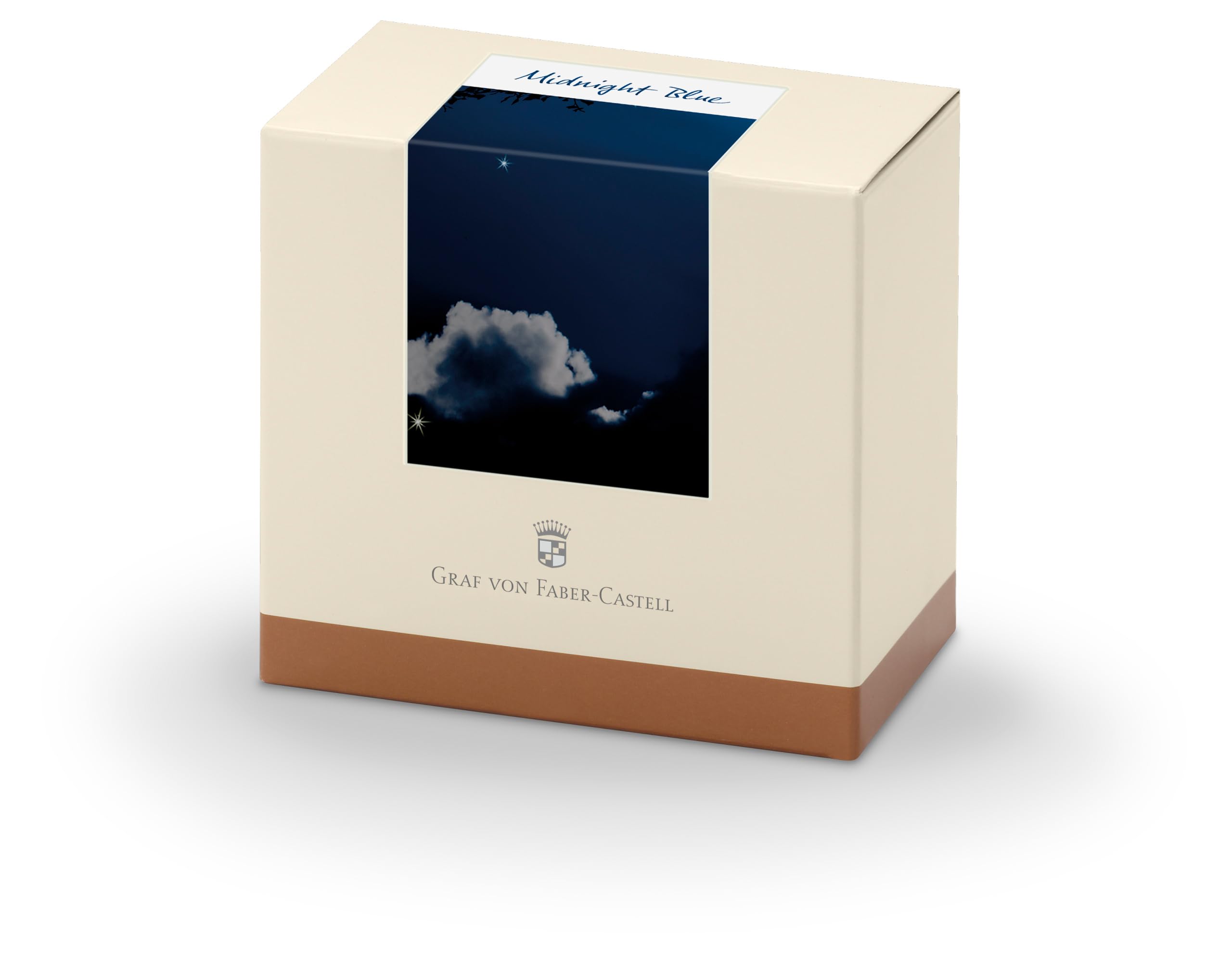 Graf von Faber-Castell Botella de tinta Azul Negro 75 ml