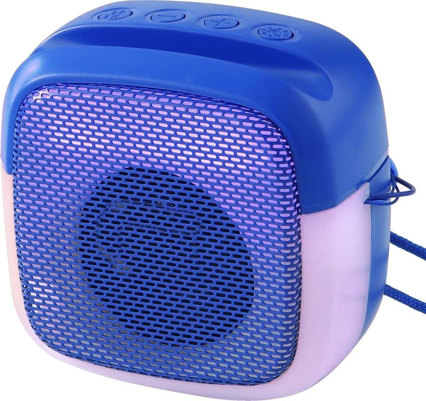 DZ09 M424SP (Portable Bluetooth Speaker) Dynamic Thunder Sound with Disco LED 5 W Bluetooth Speaker(Blue)