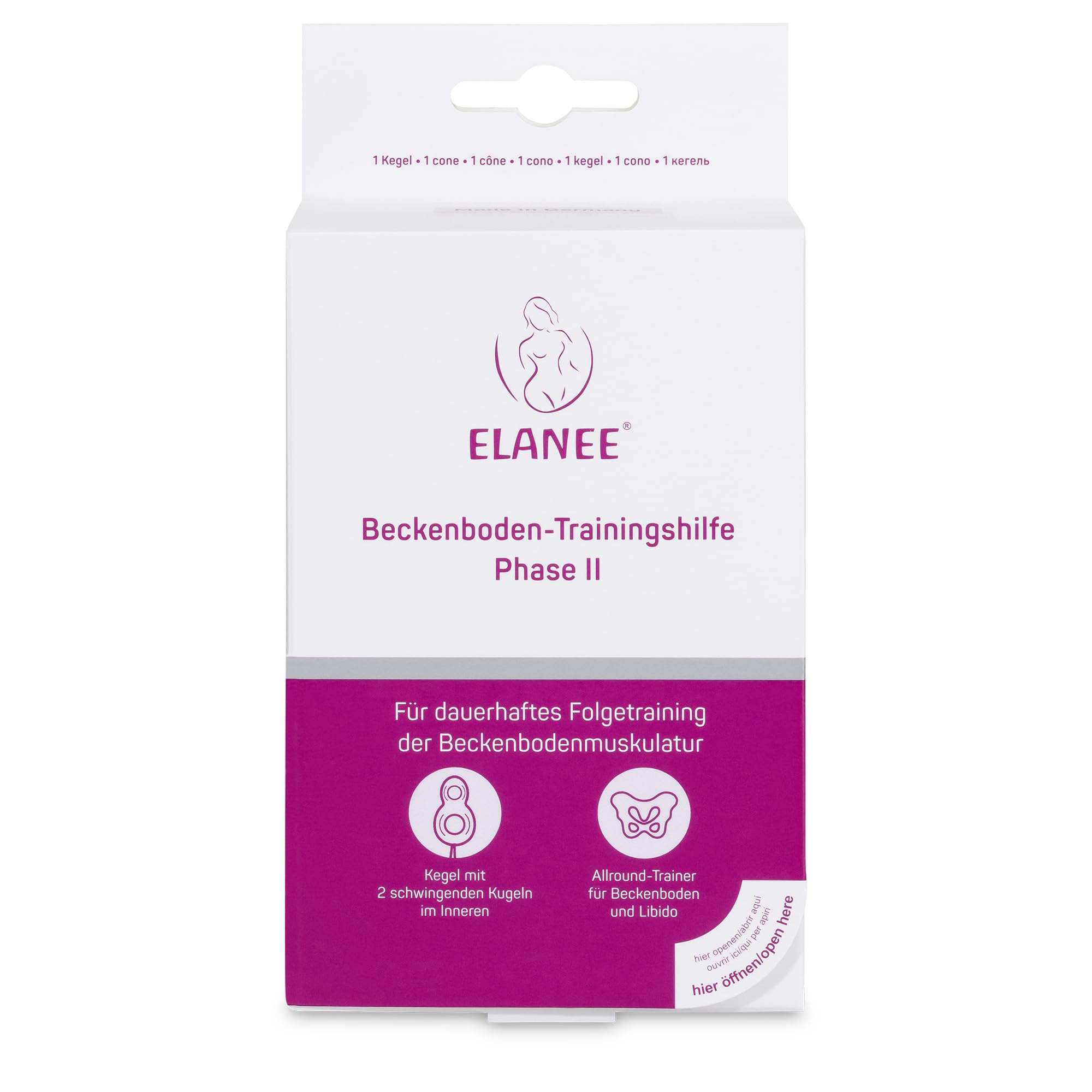 Grünspecht 705-00 - Strumento per la fase 2 dell'allenamento del pavimento pelvico Elanee