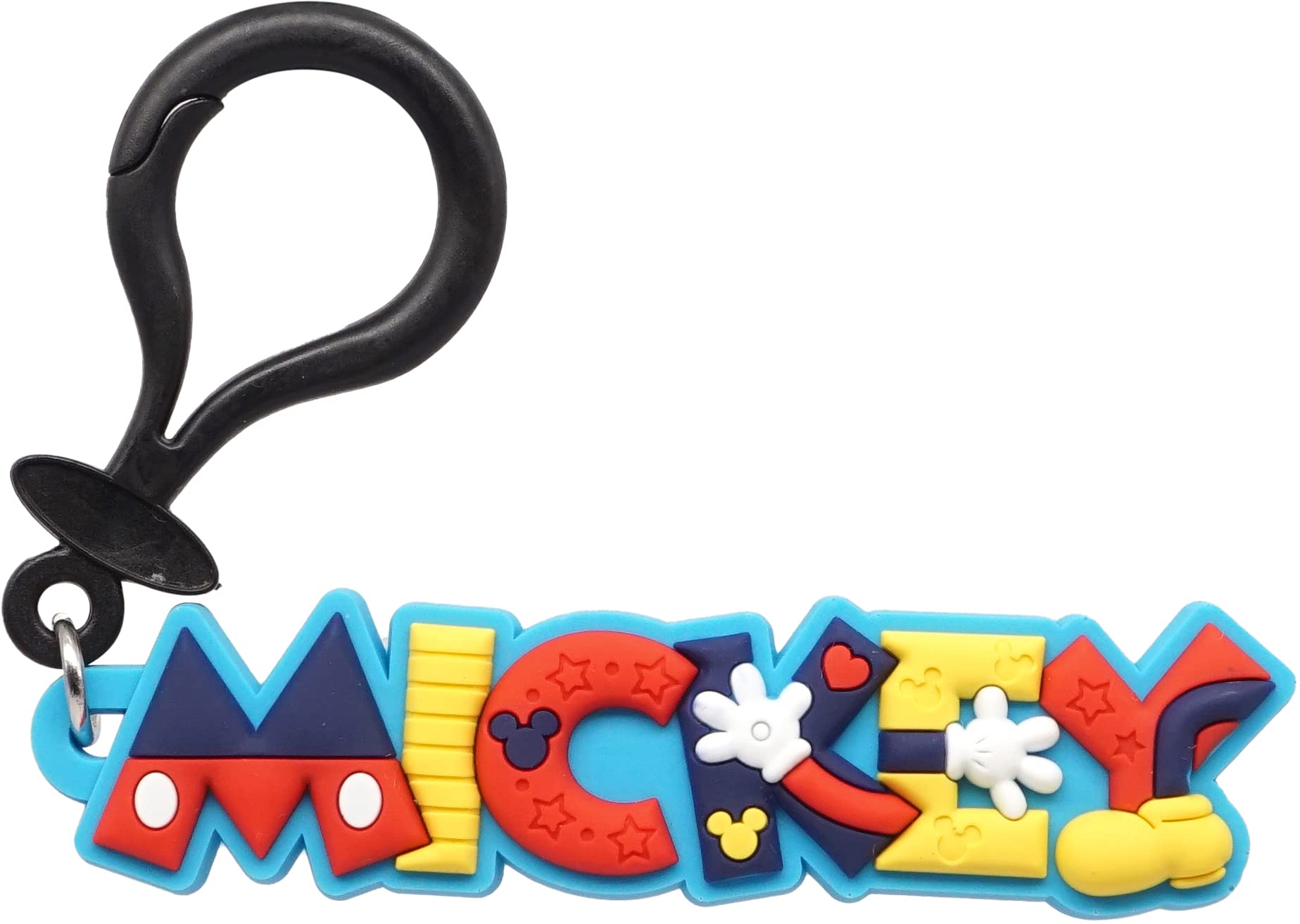Disney Mickey Soft Touch PVC Bag Clip