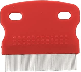 TOOGOO(R) Flohfeinzahnkamm reinigen Haustier Hund Katze Hair Brush Soft Protection Stahl Kleine im test