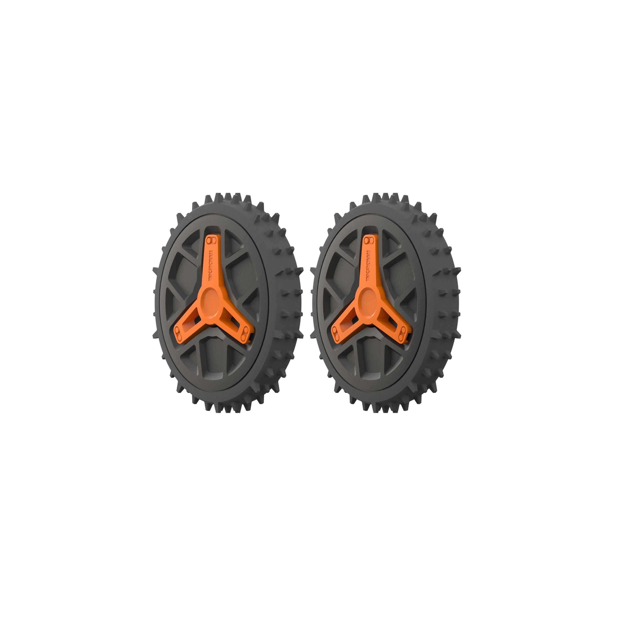 Juego de ruedas todoterreno WORX WA0966, para modelos Vision RTK L (WR310E/WR312E/WR318E/WR330E), tracción y agarre mejorados en terrenos irregulares