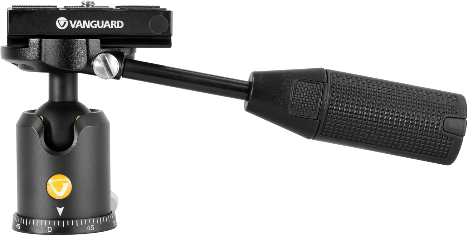 Vanguard VEO BP-45T Ball Head with Removeable Pan Handle and Quick Shoe with Built in Smartphone Connector