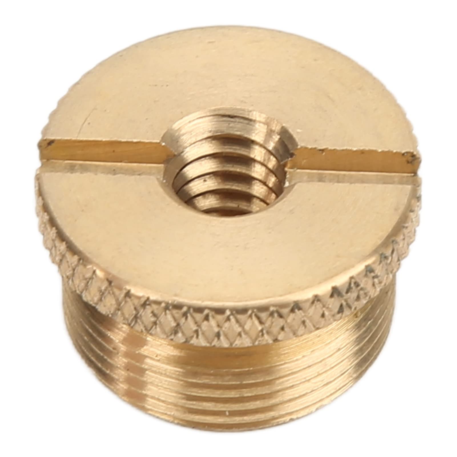Adattatore Da Vite 1/4'' Femmina A 5/8'' Maschio – Filettato In Rame, Superficie Anodizzata Antiruggine, Convertibile Con Foro Vite