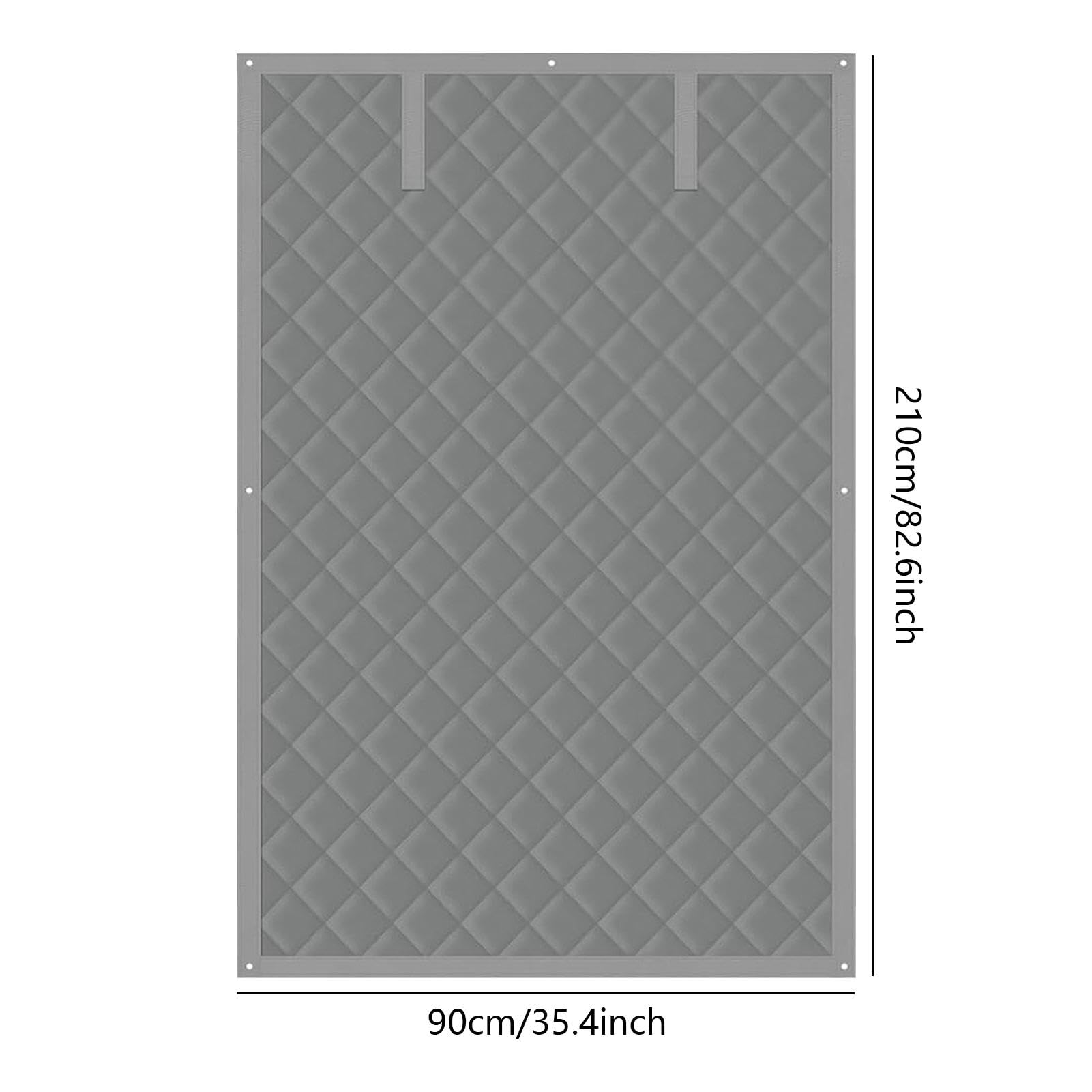 Soundproof Blackouts Privacy Screen, Windproof Waterproof Cold | Protection Blanket, Noise Reduction Covers, Cold Protection Blanket 35,4 x 82,7 pollici, Privacy Screen for Balcony