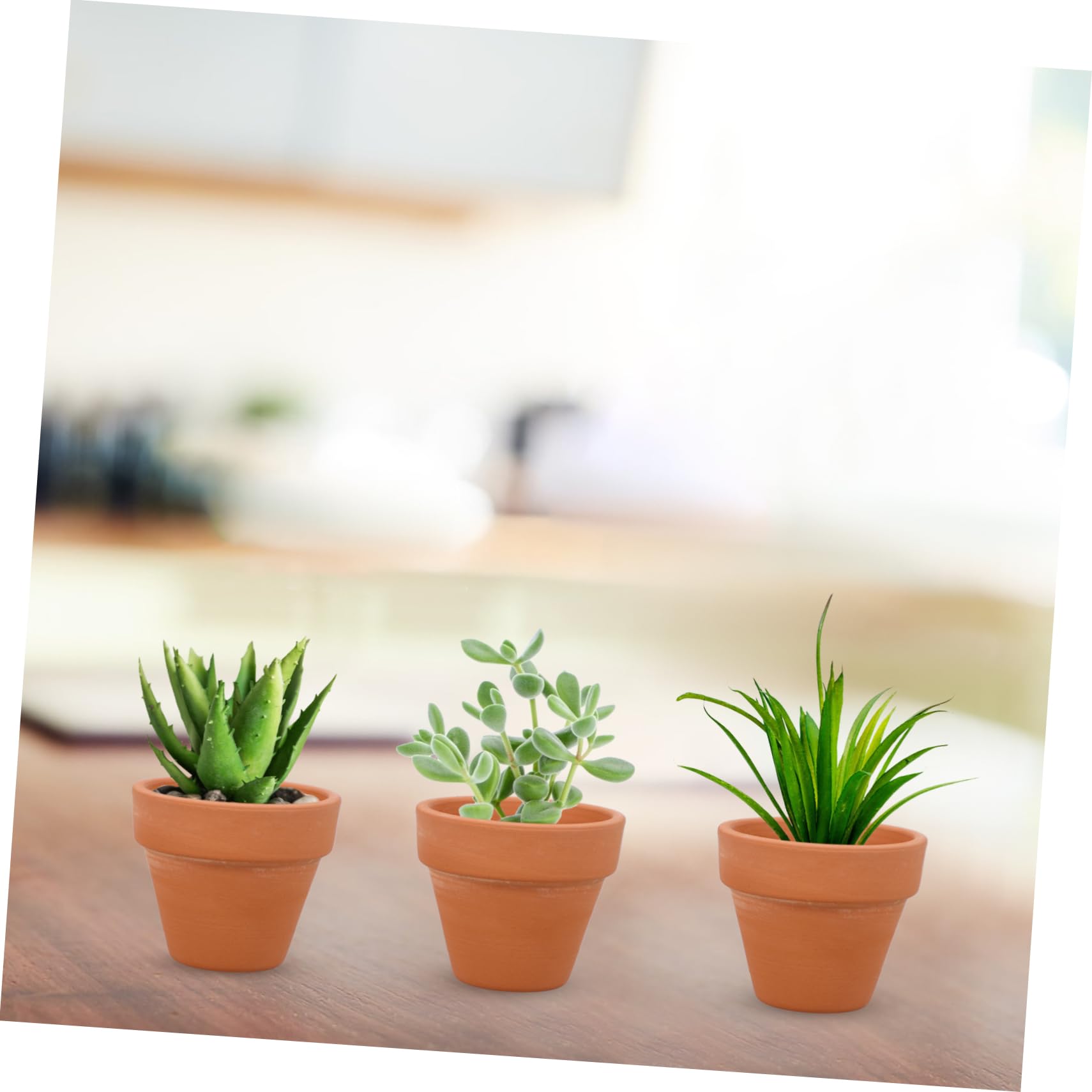 Sosoport 70 STK Terrakotta-Topf rustikaler Übertopf Kaktus Pflanzgefäße Blumentopf aus Terrakotta Blumendekor pflanzenanzucht ton basteln Mini blumentopf Blumentöpfe Vase Mini-Pflanztöpfe