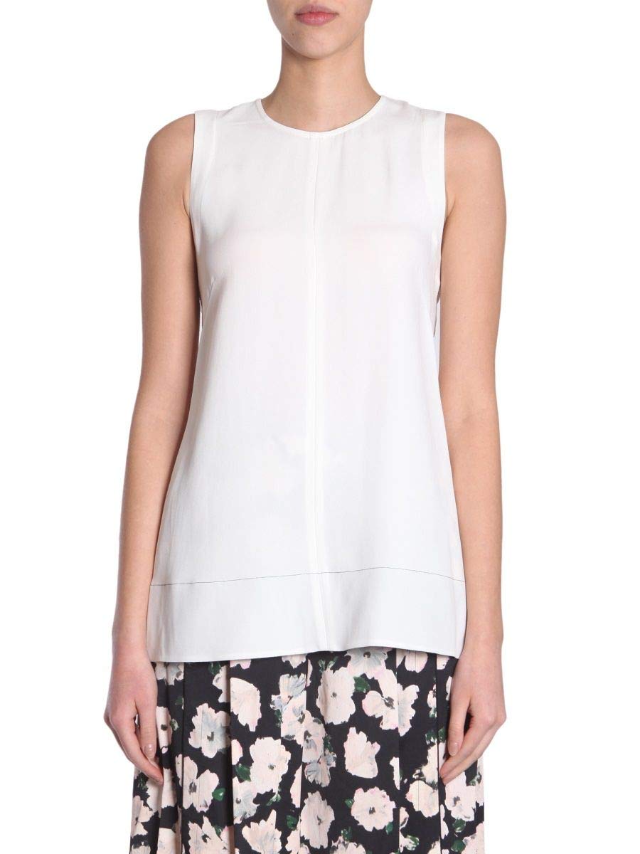 Proenza Schouler Luxury Fashion Womens R181419AY011M00100 White Tank Top | Season Outlet