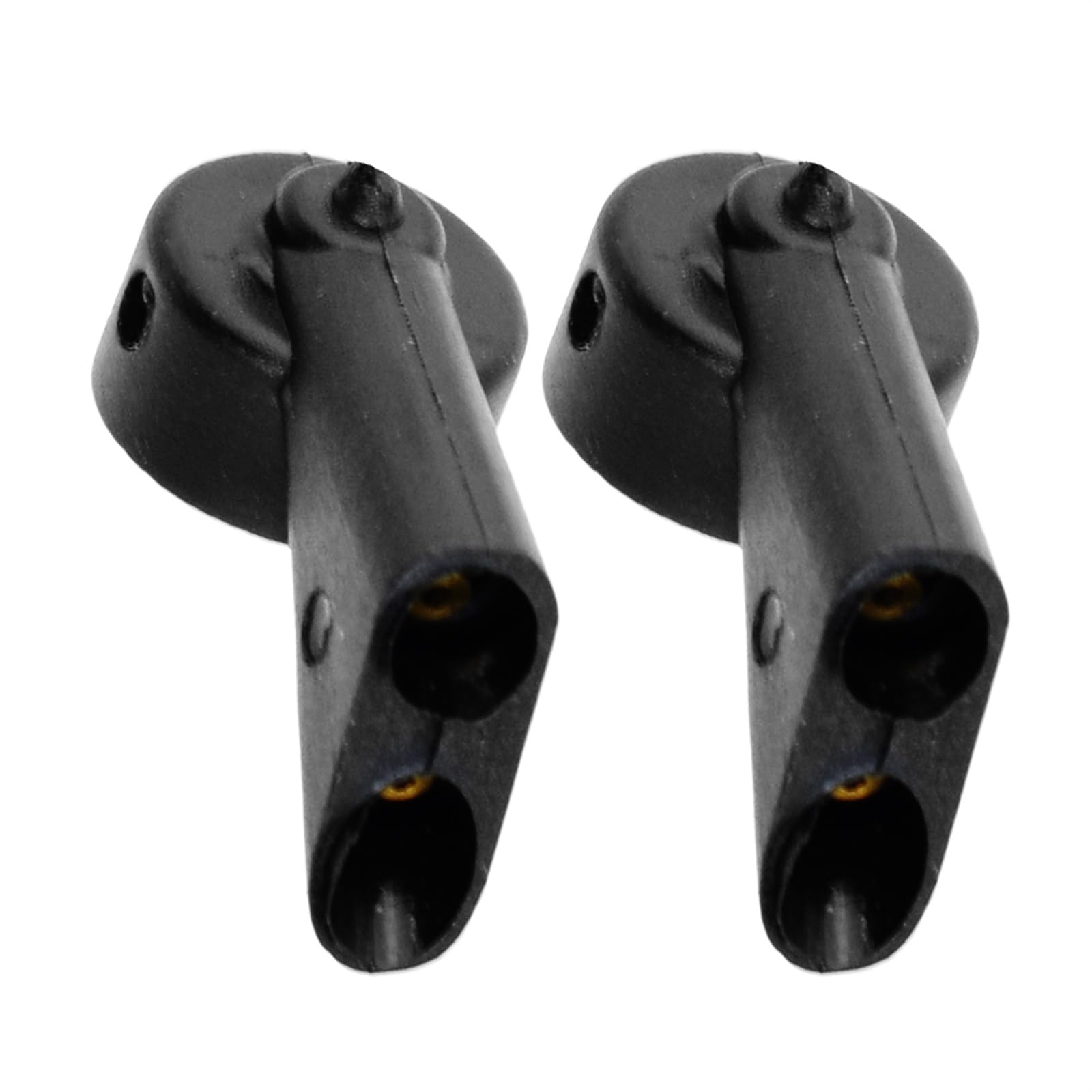Set 2 Ugelli Tergicristallo WANGXI Con Tappo Dado E Rondella - Compatibile Audi A1 A3 A4 A6 Q3 Q5 Q7, Sostituzione Diretta